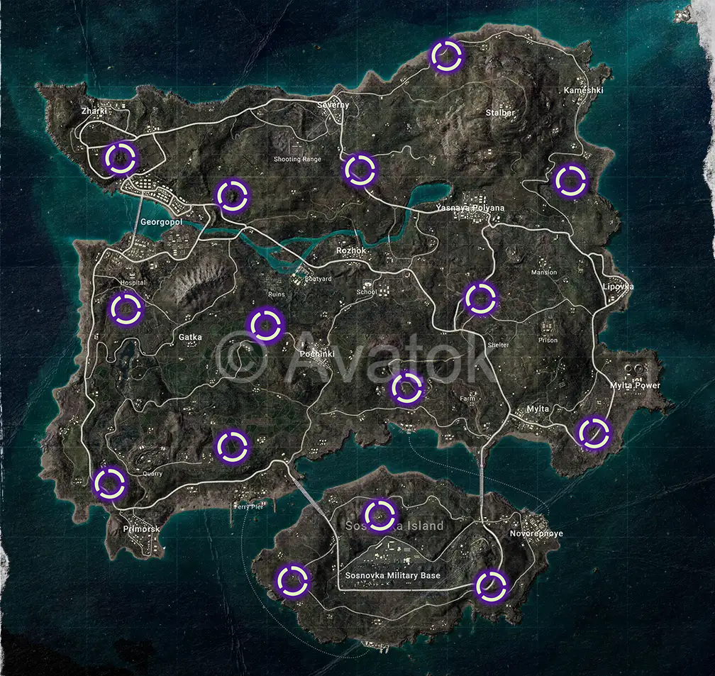 Erangel Map