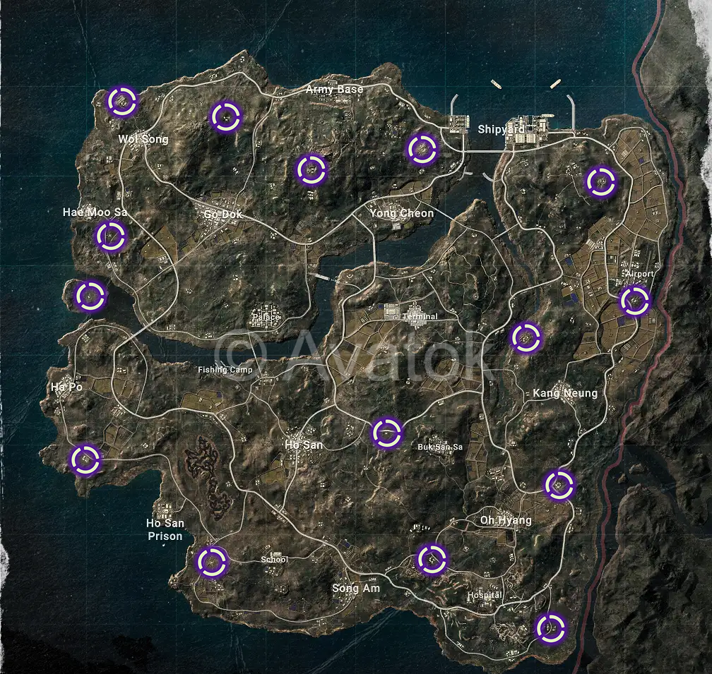 Taego Map