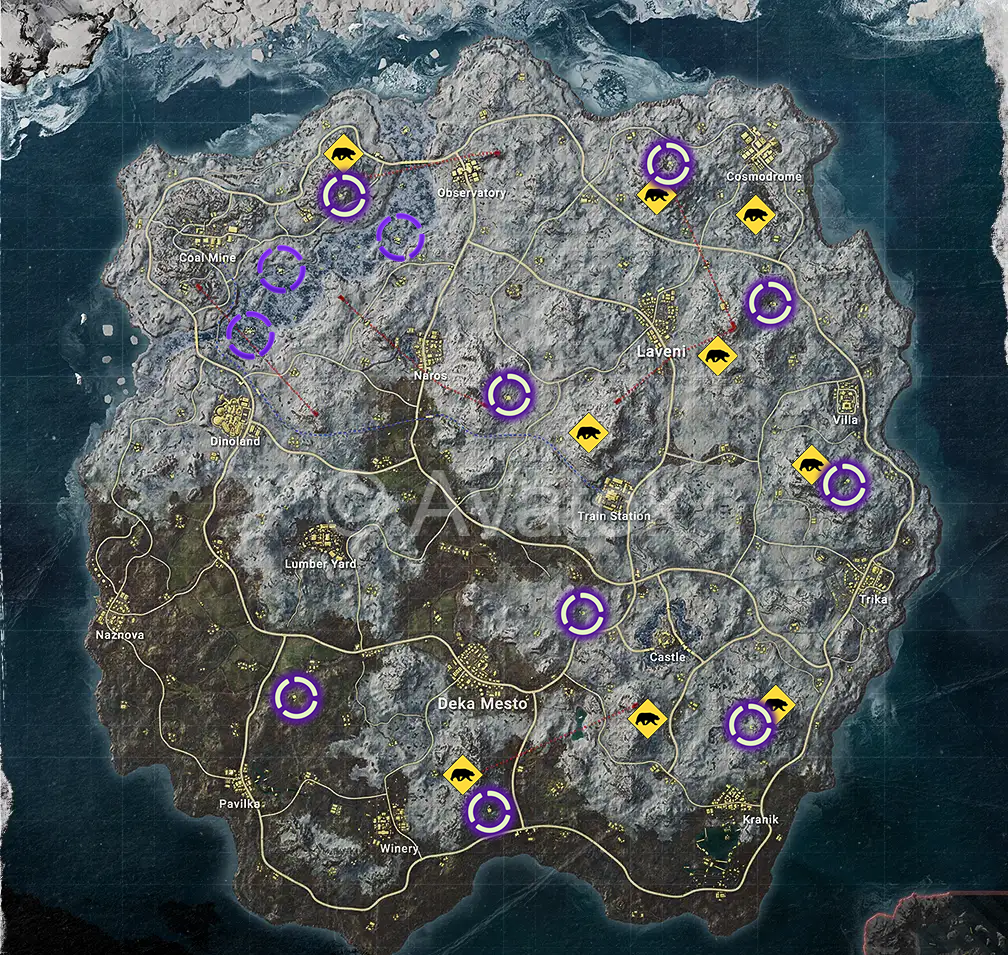 Vikendi Map