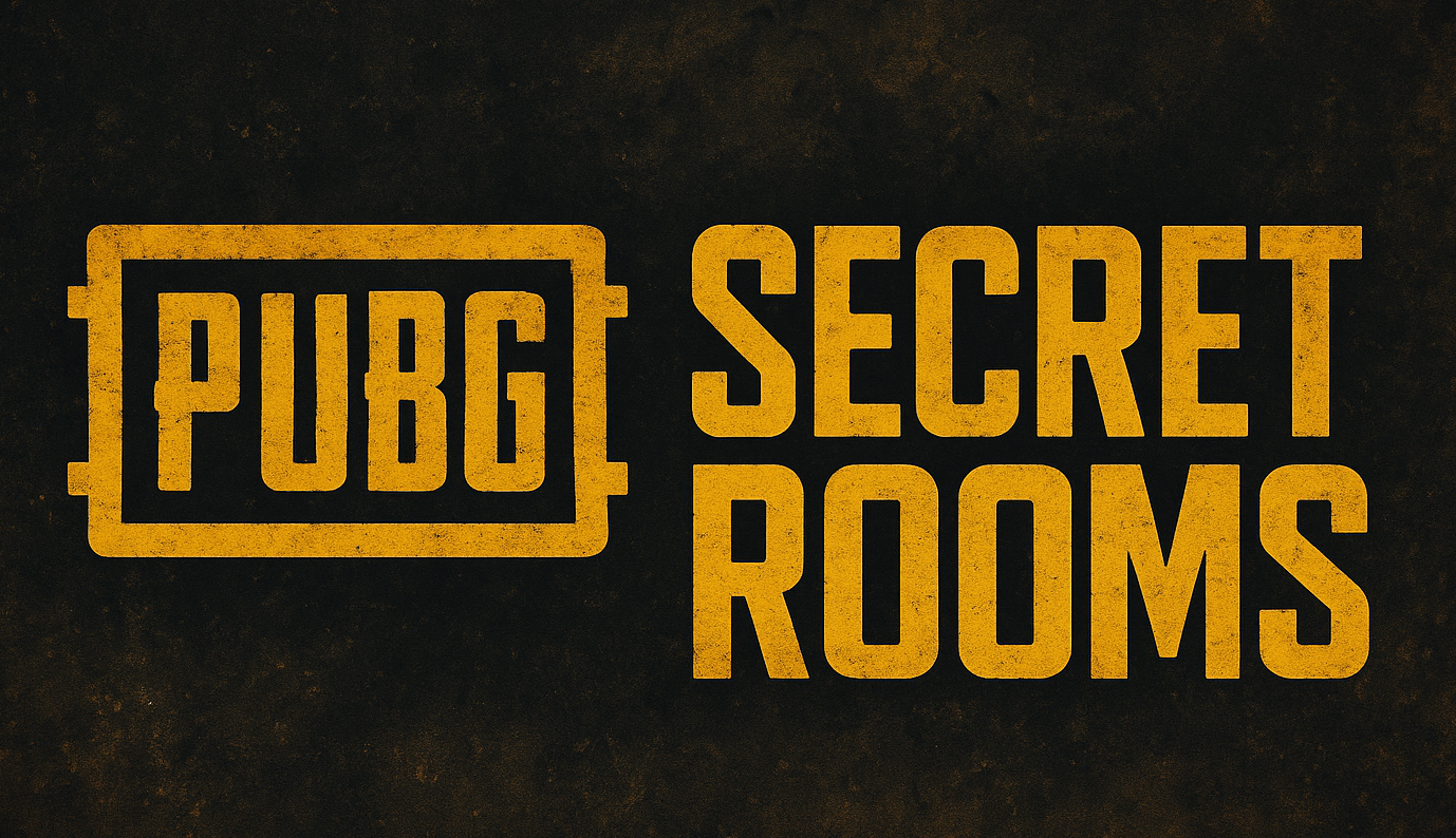 PUBG Secret Rooms